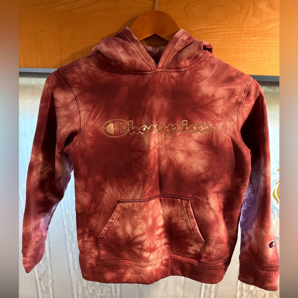 Champion hoodie (maroon/purple)